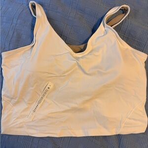 lululemon Align™ V-Neck Bra, size 20, white